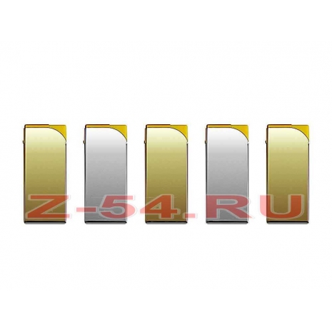 Турбо (ТИГР 018 МЕТАЛЛ JET) Gold\Silver 1*25*400