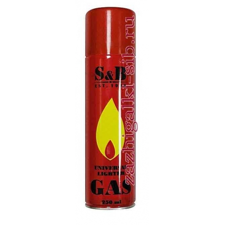 Газ для зажигалок S&B 250 мл с насадками0